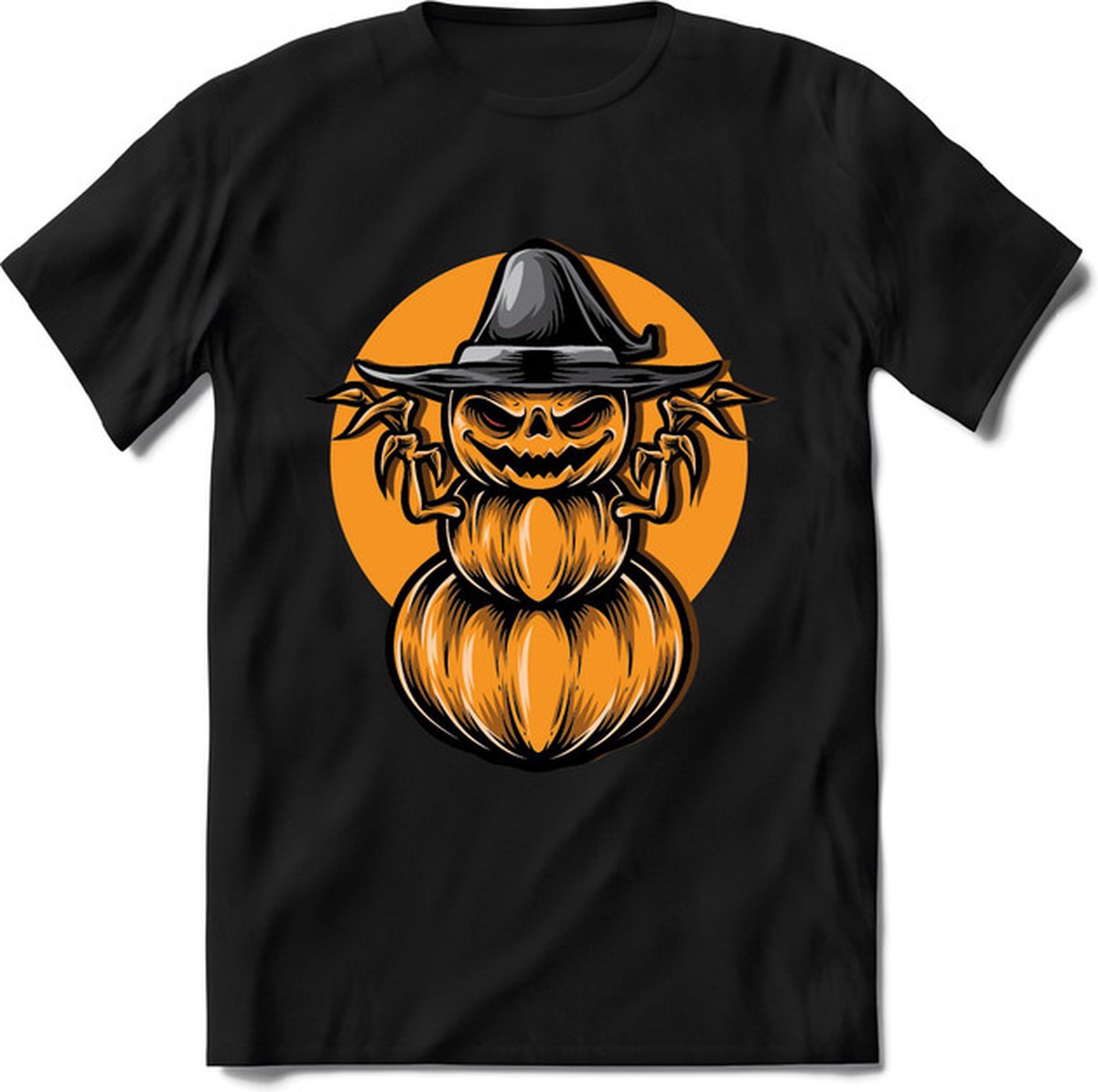 Halloween T-Shirt | Horror  Kleding Heren / Dames | Weerwolf , Monster , Vleermuis en Pompoen  Shirt |